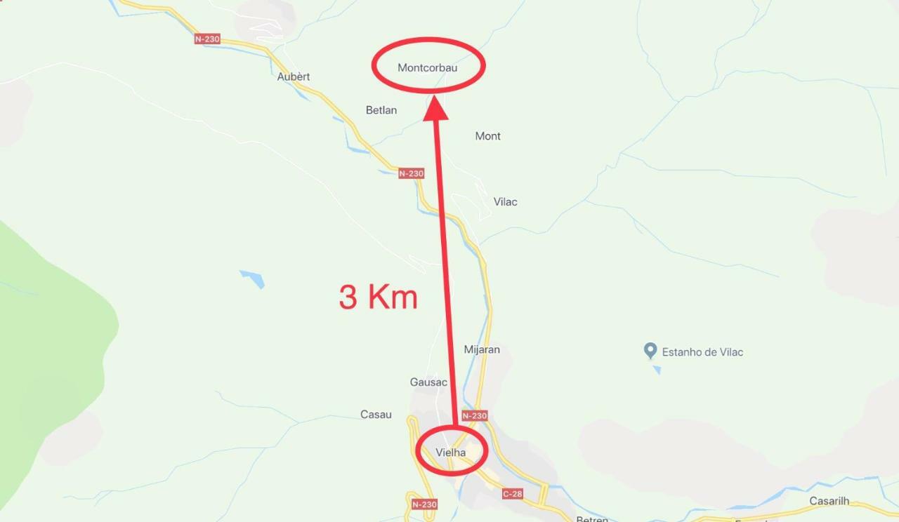 Apartamentos Aran Montcorbau Εξωτερικό φωτογραφία